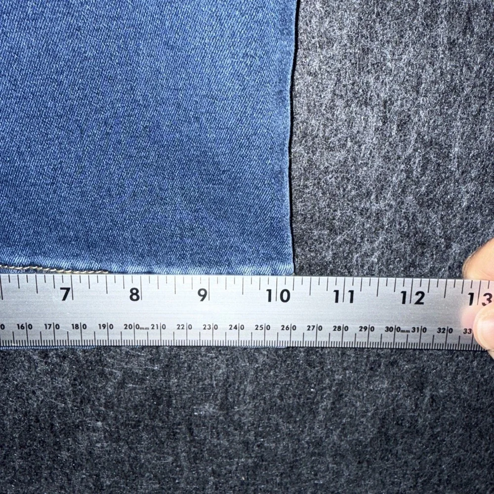 Our Republic For All‎ Womens 22W Mid Rise Trouser Jeans Wide Leg Blue Denim NWT